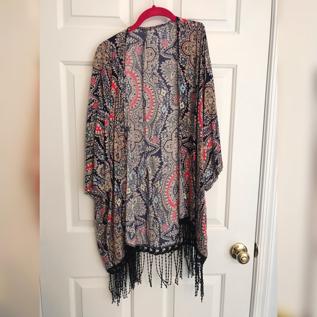 Patterned Kimono